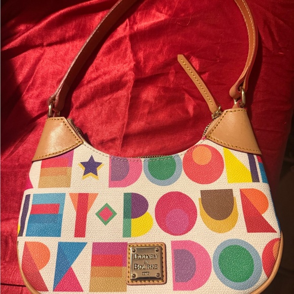 Dooney & Bourke Handbags - Dooney & Bourke Art Deco Hobo Bag